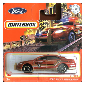 Matchbox Ford Police Interceptor 81 von 100